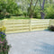 vidaXL - Poorten - 2 - st - 150x75 - cm - geïmpregneerd - grenenhout - groen