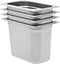 vidaXL - Gastronormbakken - 4 - st - GN - 1/4 - 200 - mm - roestvrij - staal