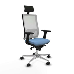 Bureaustoel Piqueras y Crespo 2D086N1 Hemelsblauw