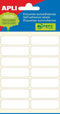 Apli witte etiketten ft 13 x 40 mm (b x h), 84 stuks, 14 per blad (2672)