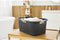 Rotho - Wasmand 40L - Country Antraciet