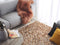 TORUL - Patchwork vloerkleed - Lichtbeige - 160 x 230 cm - Koeienhuid leer