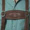 Dressforfun Lederhosen Lian - Kunstleer - Met Bretels - Bruin