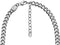 Fossil JF04614040 - Heren Ketting - Roestvrij staal - Zilverkleurig