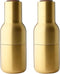 Menu - Bottle Grinder - Peper- en zoutmolen - Brushed Brass (Messing) - Set van 2