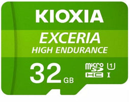 Kioxia Exceria - microSDHC 32GB - Klasse 10 UHS-I U3 - Groen