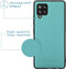 iMoshion Hoesje Geschikt voor Samsung Galaxy A42 Hoesje Met Pasjeshouder - iMoshion Luxe Portemonnee - Turquoise