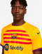 Nike Dri-fit Fc Barcelona 2023/24 4th Voetbalshirt Heren Geel Maat S