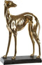 Decoratieve figuren DKD Home Decor Aluminium Hars (44,5 x 17 x 65,5 cm)