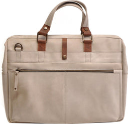 Berba Leren Laptoptas 15 inch Barbarossa Ruvido 826-170 Grijs