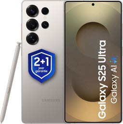 Samsung Galaxy S25 Ultra 5G - 512GB - AI functies - Titanium Gray + 1 jaar extra garantie