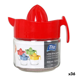 Vruchtenpers Titiz Glas 0,3 L 10 x 18 x 12 cm (36 Stuks)