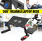 LuxeBass LB419 - Verstelbaar Laptoptafel - Met Muismat en Koeling - Zwart