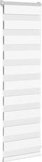 vidaXL - Zebra - rolgordijn - 50x100 - cm - stofbreedte - 45,9cm - polyester - wit