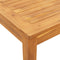 vidaXL Tuintafel 110x110x75 cm massief acaciahout
