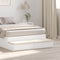 vidaXL - Lade - voor - Bed - in - Wit - 120x36,5x16,5 - cm - Gemaakt - van - Houtvezelplaat