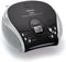 Lenco SCD-24 - Draagbare FM Radio/CD-speler - Programmeerbaar geheugen - Zilver Zwart