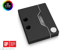 EK Water Blocks EK-Quantum Velocity² D-RGB - Waterblok CPU - AM5 - Zilver/Zwart