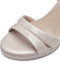 Tamaris Core Dames Sandalen - Naaldhak 8,5 cm - Champagne - Maat 41