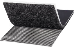 TOOLCRAFT KL50X100SC Klittenband Om vast te plakken Haak- en lusdeel, Extra sterk (l x b) 100 mm x 50 mm Zwart 1 paar