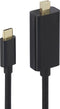 Renkforce RF-3421680 - USB-C naar Mini DisplayPort Adapterkabel - 0.50 m - Zwart