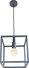 Urban Interiors Frame Hanglamp Zwart - Metalen frame - 25x25