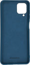 Mobiparts Samsung Galaxy A12 (2021) - Silicone Cover - Soft-touch - Blueberry Blue
