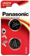 Panasonic CR-2016EL/2B - Knoopcel lithium CR2016 - 3 Volt 20x1,6mm (2 stuks)