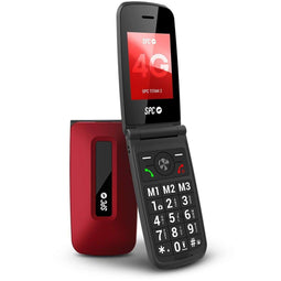 SPC TITAN 2 - Smartphone - 4G - 128 GB - Rood
