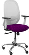 Bureaustoel P&C 354CRRP Paars Wit