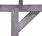vidaXL - Pergola - 200x40x205 - cm - geïmpregneerd - grenenhout - grijs
