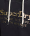 Superdry Vintage Venue Interest - Capuchon - Lange mouwen - Zwart (L)