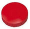 Maul - magneet Solid, 32 mm, trekkracht 800 gr, doos van 10 stuks, rood