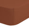 Hoeslaken Jersey 90x220 cm - Terra - 1 Persoons - 100% Katoen - Oeko-Tex Gecertificeerd