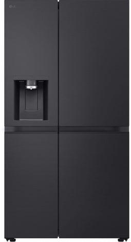LG GSLE91EVAB - Vrijstaande Amerikaanse koelkast - 623 liter - Zwart