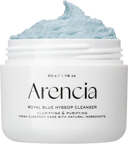 Arencia - Blue Hyssop Rice Mochi Cleanser - 2-in-1 Reiniging & Masker - 120g