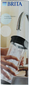 BRITA waterfilterkaraf - 1,3l - incl. 1 MicroDisc filter - vermindert PFAS chloor herbiciden pesticiden - zwart