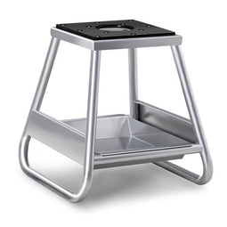 Coast Crossmotorliftstandaard - Antislip Oppervlak - Incl. Olieopvangbak - max. 450 kg - Zilver