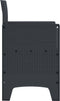 vidaXL - Tuinmeubels - met - Kussens - 2 - stuks - Anthraciet - Poly - Rattan