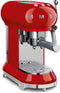SMEG ECF01RDEU - Handmatige espressomachine - 15 bar - Rood
