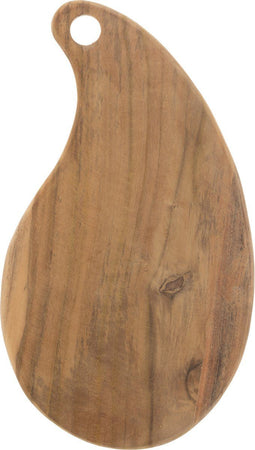 J-Line snijplank Terong Teak - hout - naturel - small