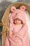 Jollein Wikkeldeken Bunny - Omslagdoek - 100x105cm - Caramel