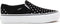 Vans WM Asher Platform - Lage sneakers - Slip-on model met 'waffle' buitenzool - Black/White - Maat 42