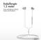 imoshion Bedrade Oordopjes met USB-C Aansluiting - In-Ear Oortjes met Draad - Wit