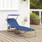 vidaXL - Vouwbare - Waarde - met - Luifel - - - Blauw - - - 600D - Oxfordstof