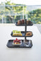 Yamazaki Etagere Tower - 3-laags - Staal - Zwart