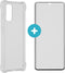 iMoshion Hoesje met screenprotector Geschikt voor Samsung Galaxy S20 Hoesje met screenprotector - iMoshion Anti-Shock Backcover + Premium - Transparant