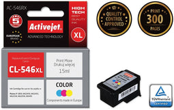 Activejet AC-546RX - Inktcartridge - Cyaan Geel Magenta - 15ml