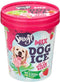 Smoofl Premium Hondensnacks: Ijs voor honden als een snack om af te koelen in de zomer en als een gezonde hond traktatie met verfrissend effect, honden ijs met aardbei