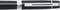 Sheaffer vulpen - 300 E9312 - M - Glossy black chrome plated - SF-E0931253